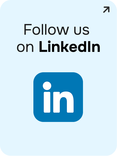 Follow us on LinkedIn