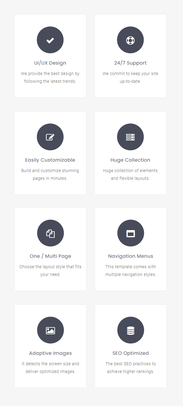 MegaOne - One Page Parallax