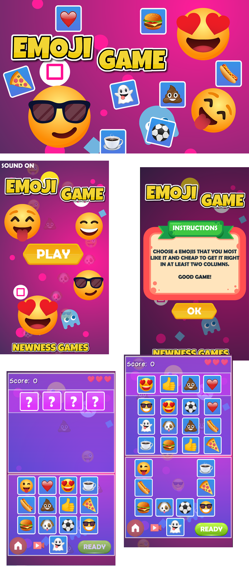 Emoji Game Guess The Emoji Level EMOJI GAME HTML5 CONSTRUCT By