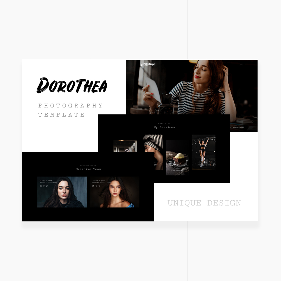 Dorothea - Photography Portfolio WordPress Theme