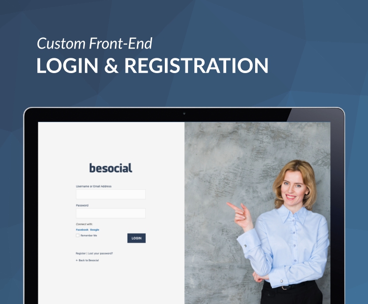 front-end login