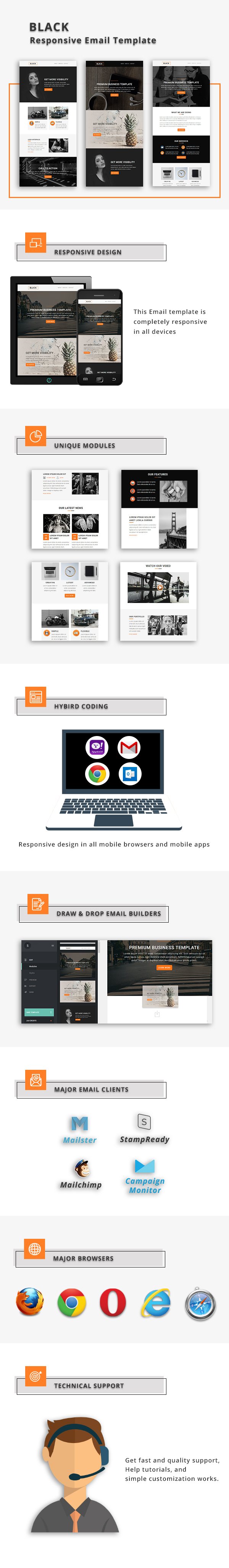 Black - Responsive Email Template