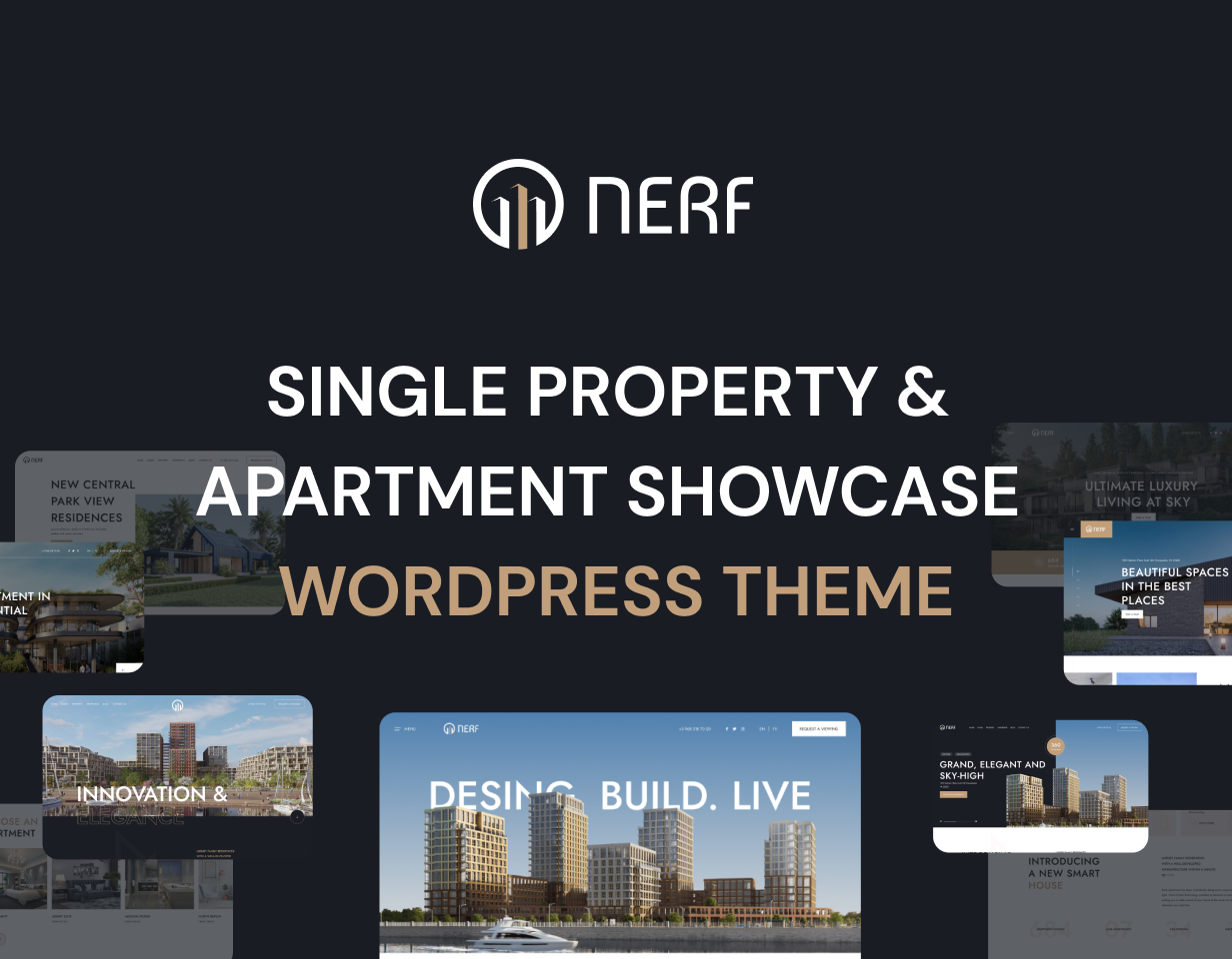 Nerf - Single Property WordPress Theme - 4