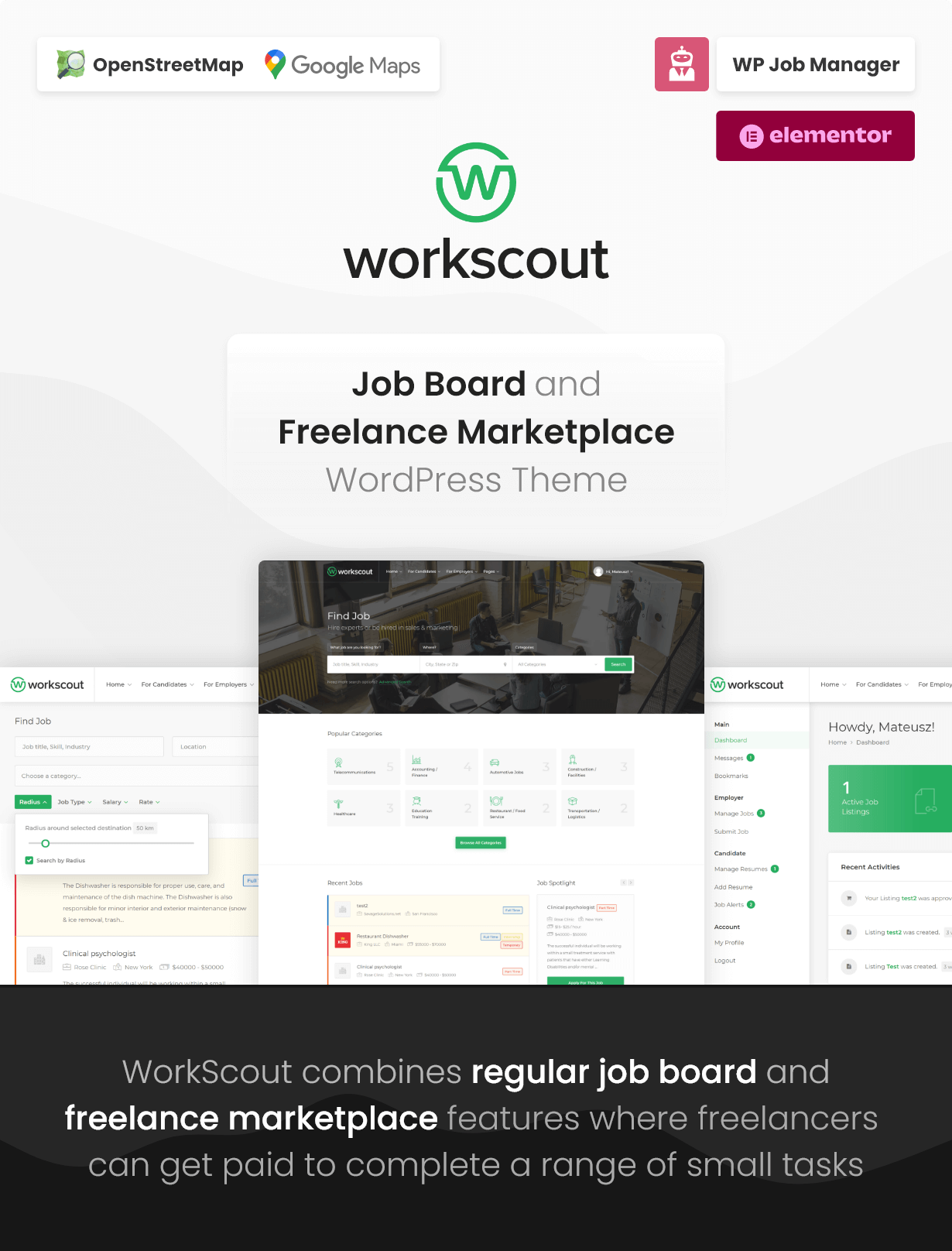 WorkScout - Job Board & Freelance Marketplace WordPress Theme - 6