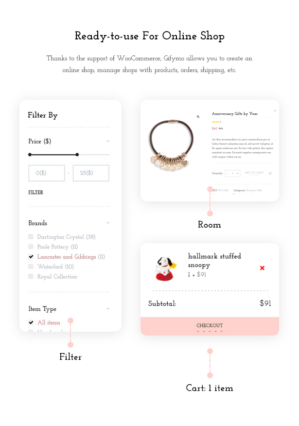 Shopping online - Giftshop WooCommerce Theme