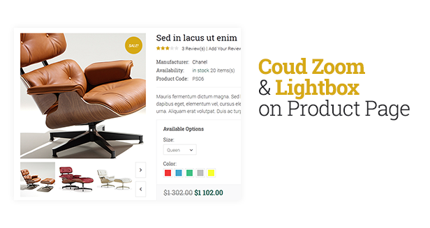 Cosyone Furniture Interior Drugstore Lingerie Electronics Clothing Html Template