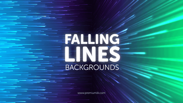 Falling Lines Backgrounds - 6