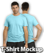 Man T-Shirt Mockup