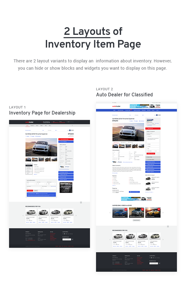 Avtorai- Car Dealer & Automotive Classified WordPress Theme - 7