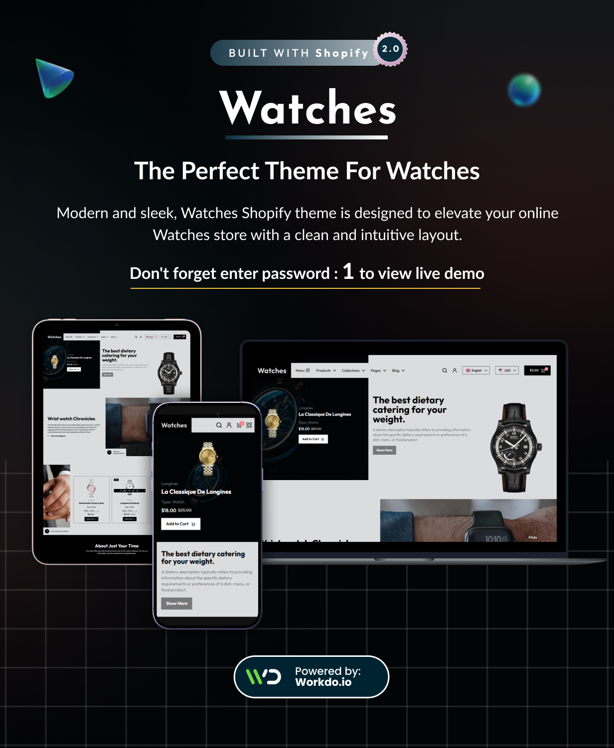 Watches - Luxury Watches & Jewelry Store Shopify 2.0 Theme - 7