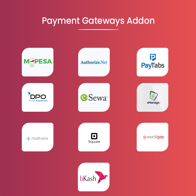 eClass LMS Payment Gateways Addon - 1