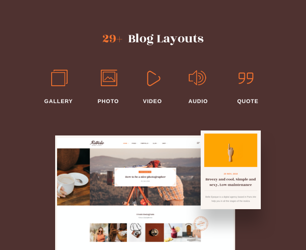 Vintage Retro Multipurpose Wp Theme - 20+ Blog Layouts