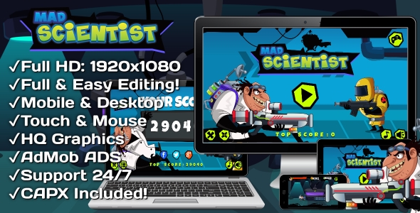 90 HTML5 GAMES!!! SUPER BUNDLE №5 (Construct 3 | Construct 2 | Capx) - 17