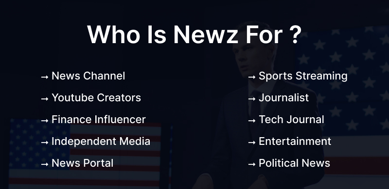 News Streaming WordPress Theme | Newz Live | Iqonic Design