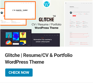 Glitche WordPress Teması