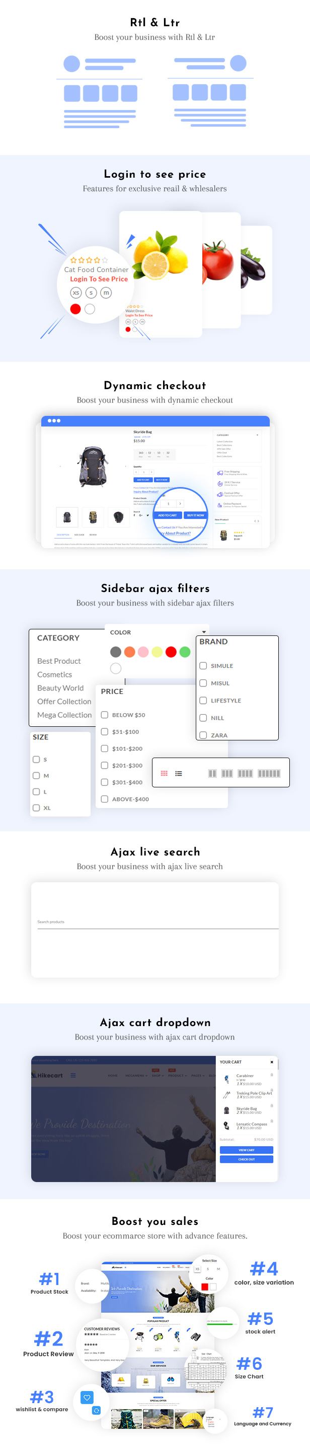Hikecart Petstore and Petfood Responsive Shopify Theme