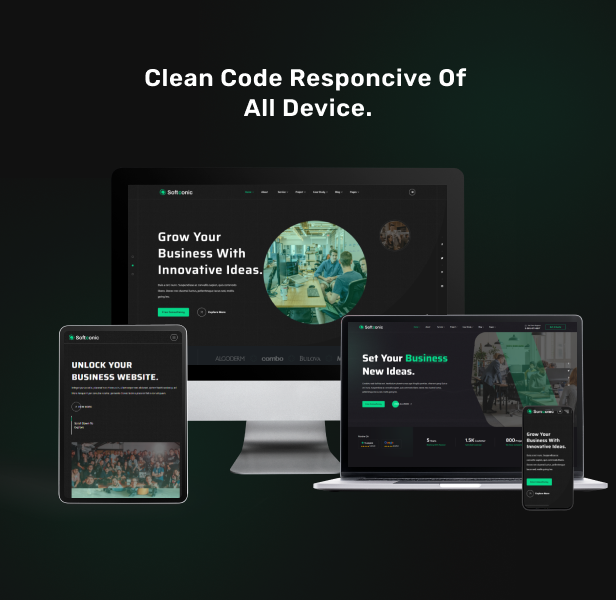 Softconic - Software and IT Solutions WordPress Theme - 6