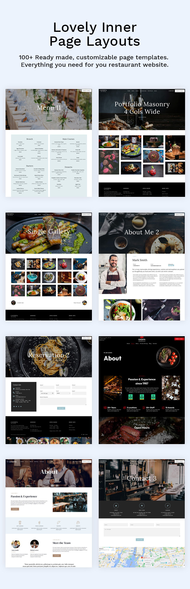 Caverta - Tema WordPress para Restaurantes - 10