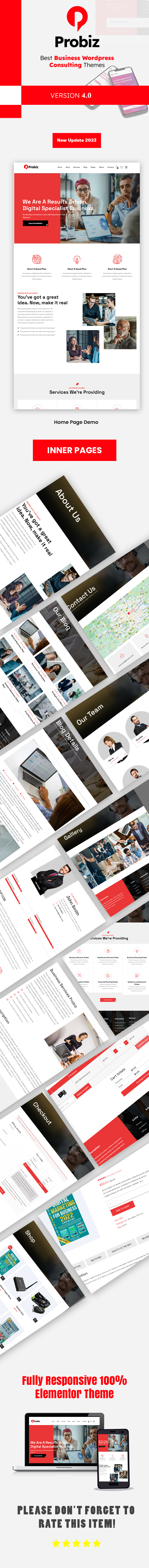 Probiz - An Easy to Use and Multipurpose Business and Corporate WordPress Theme - 2