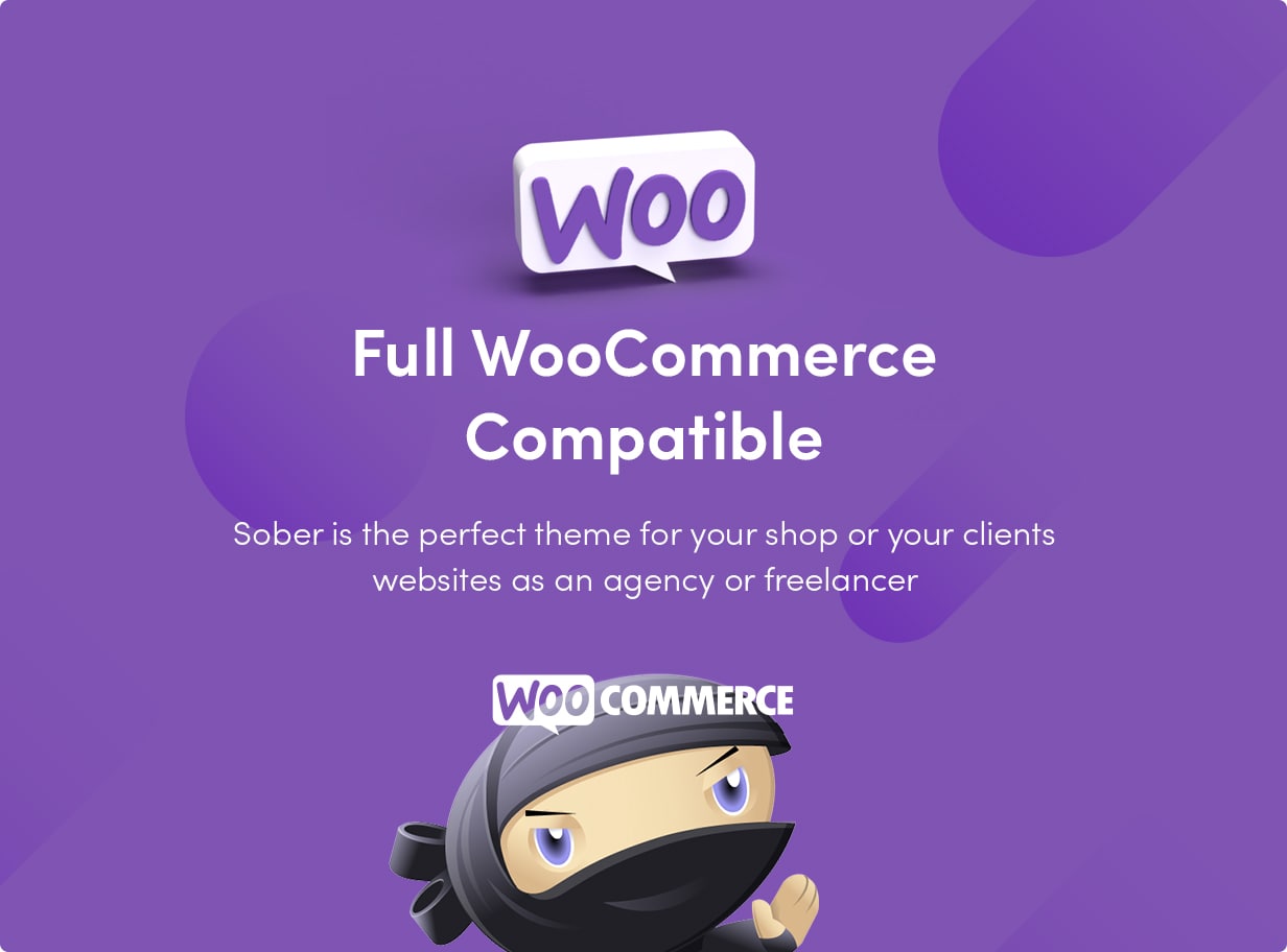 Tema WordPress sóbrio compatível com WooCommerce