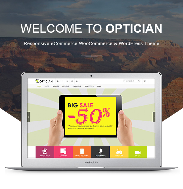 VG Optician - Responsive eCommerce WordPress Theme - 5