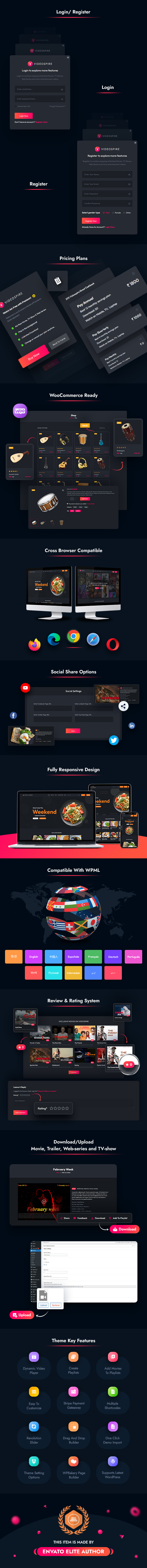 Videospire - Video Blog/Vlog Streaming & OTT Platform WordPress Theme with AI Content Generator - 4