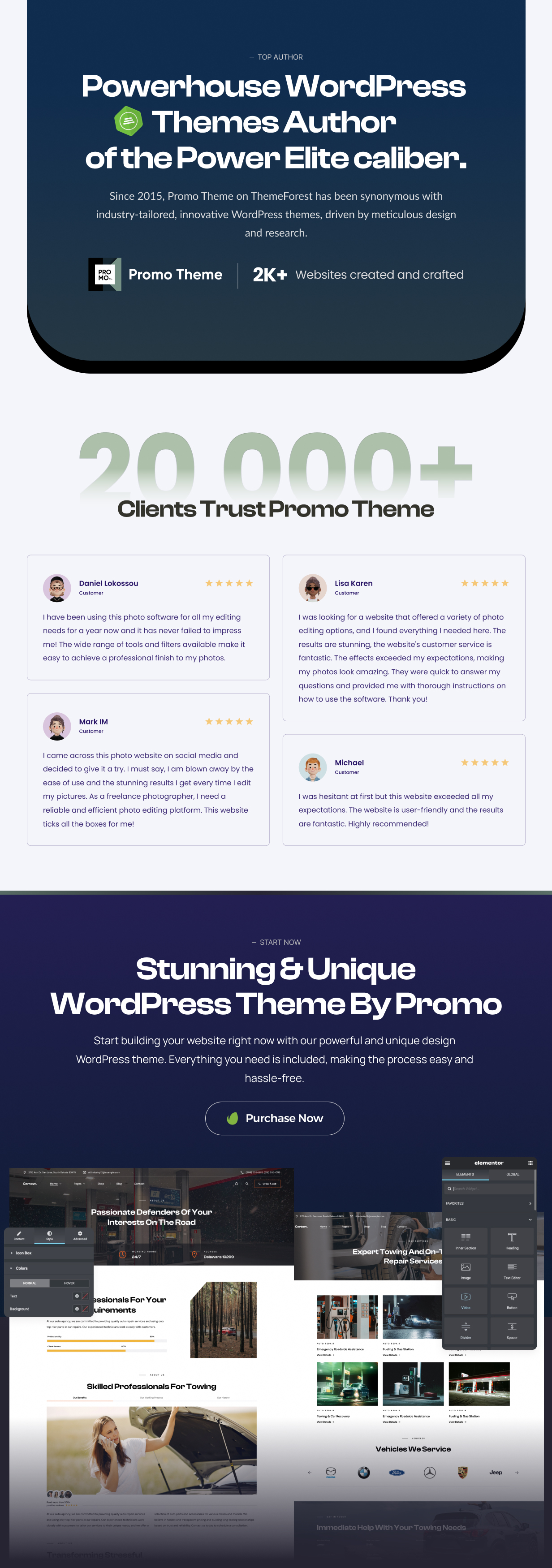 Cartow - Towing & Roadside assistance WordPress Theme - 3