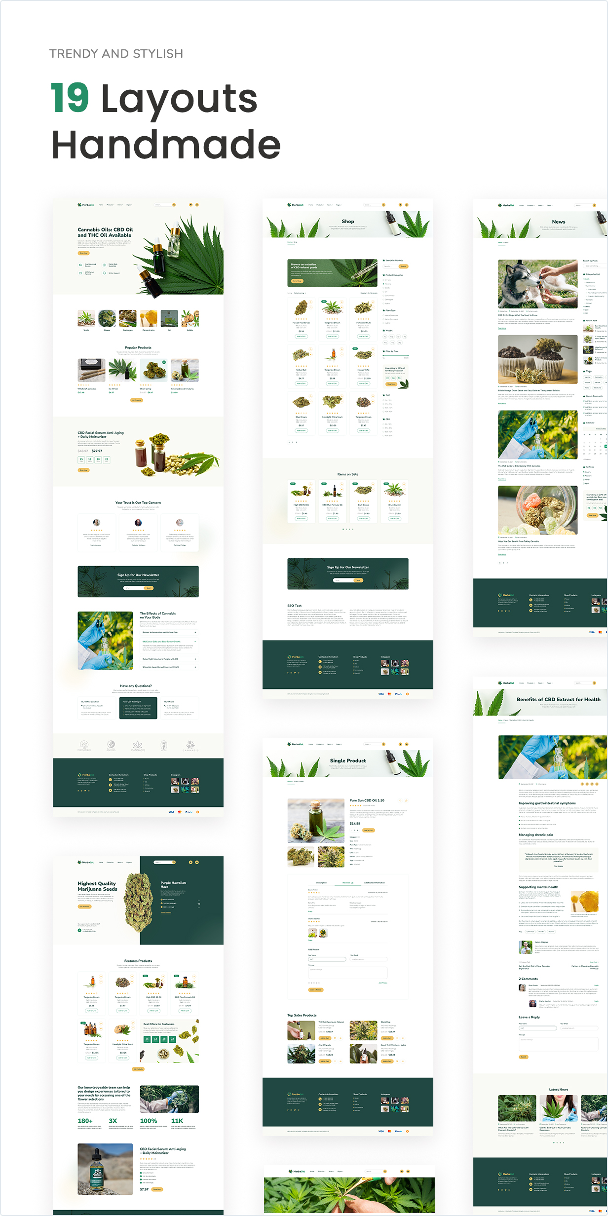 21 Layouts Handmade