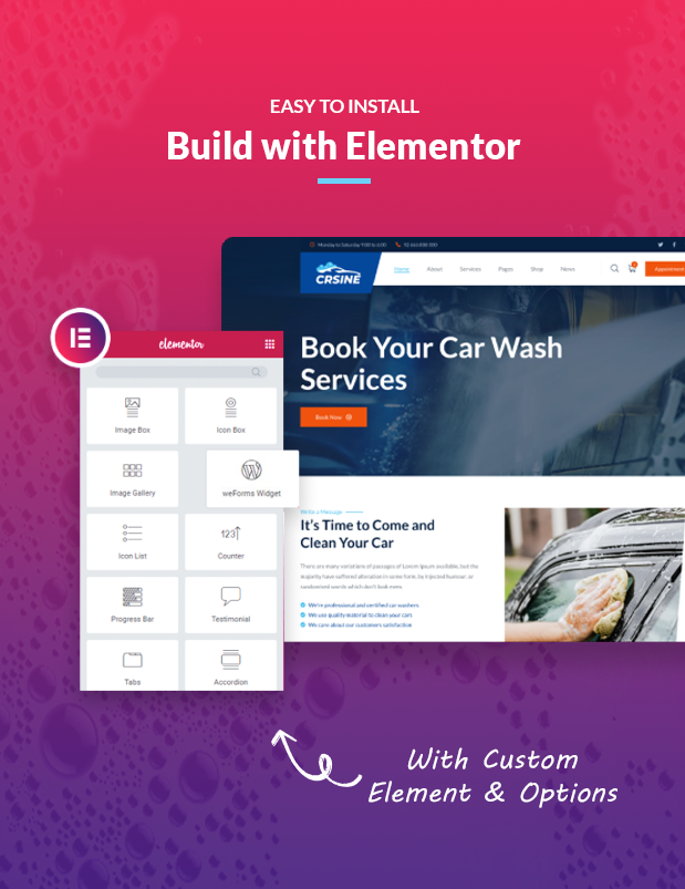 Car Wash One Click