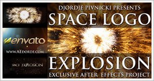 Space Logo Explosion