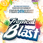 Tropical Blast Party Flyer