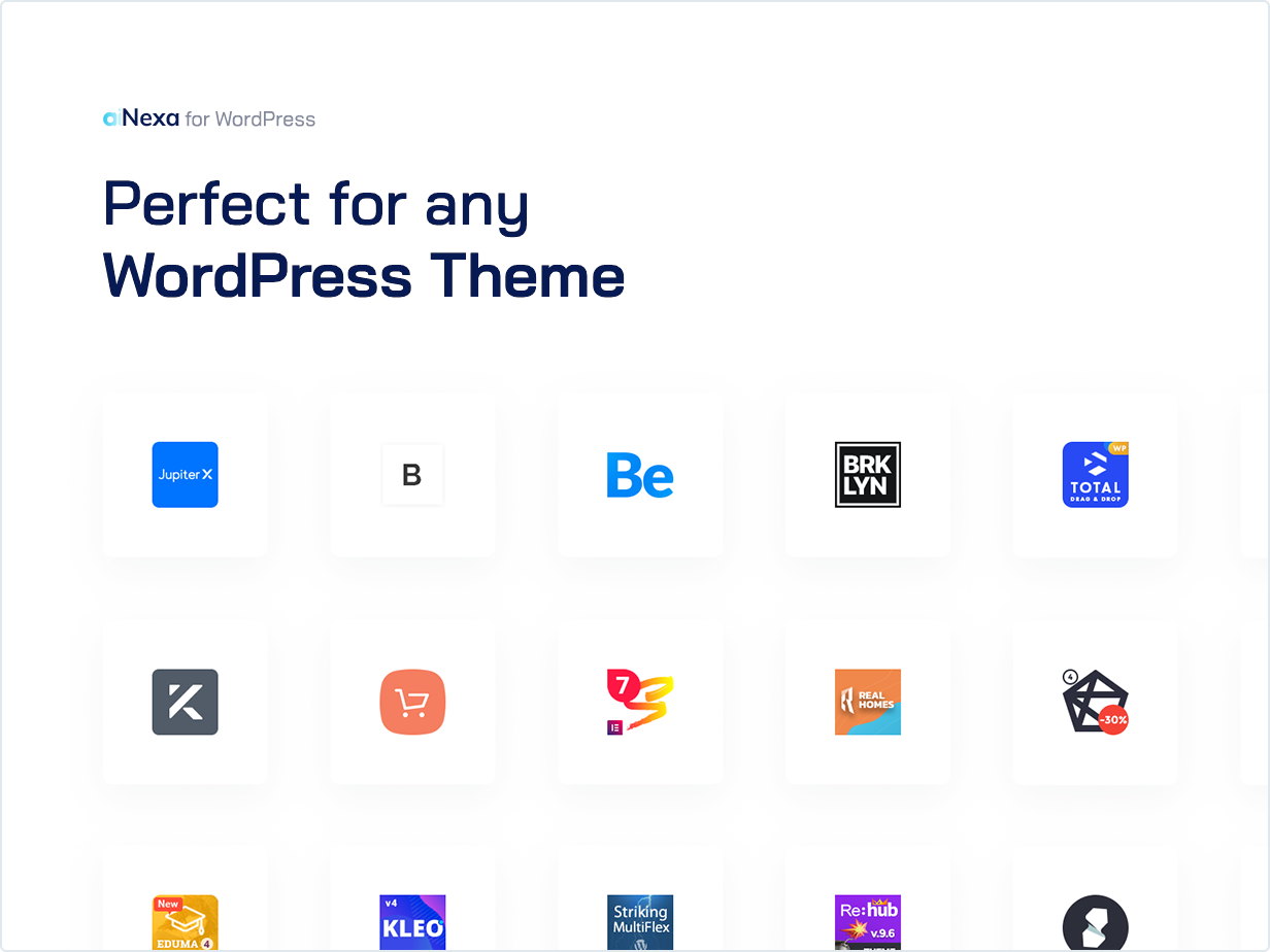 Perfect for any WordPress Theme