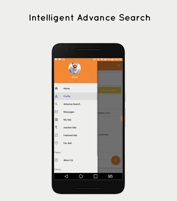  is initiatory off too modern classified apps for android designed to grow your  delineate of piece of job concern Download AdForest - Classified Native Android App