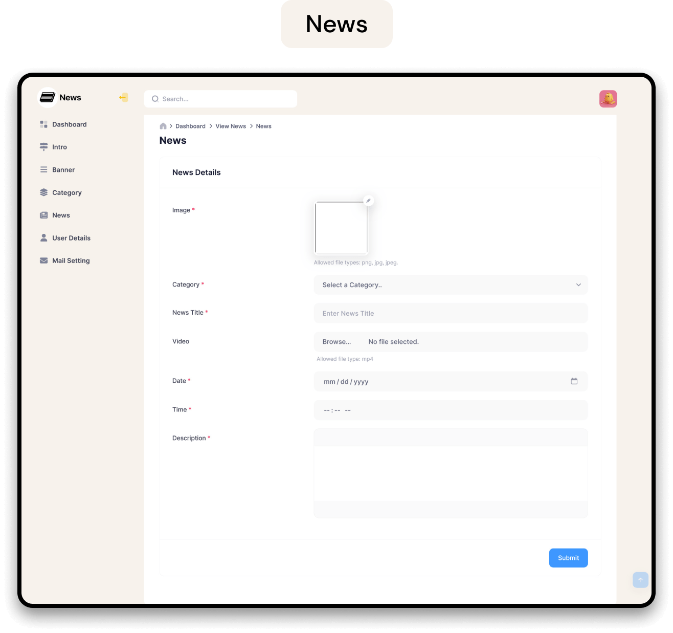 NewsHive: Flutter Full App (Android, iOS) with NodeJs Backend | BuzzStream App - 23