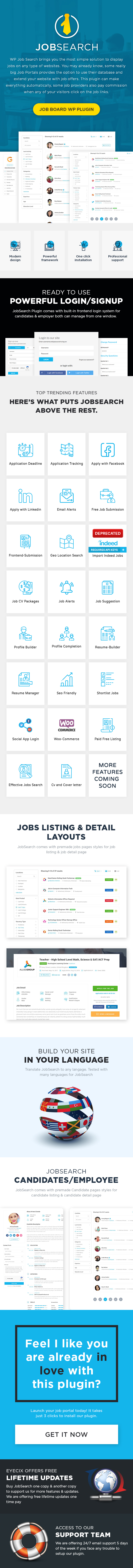 JobSearch WordPress 网站求职插件