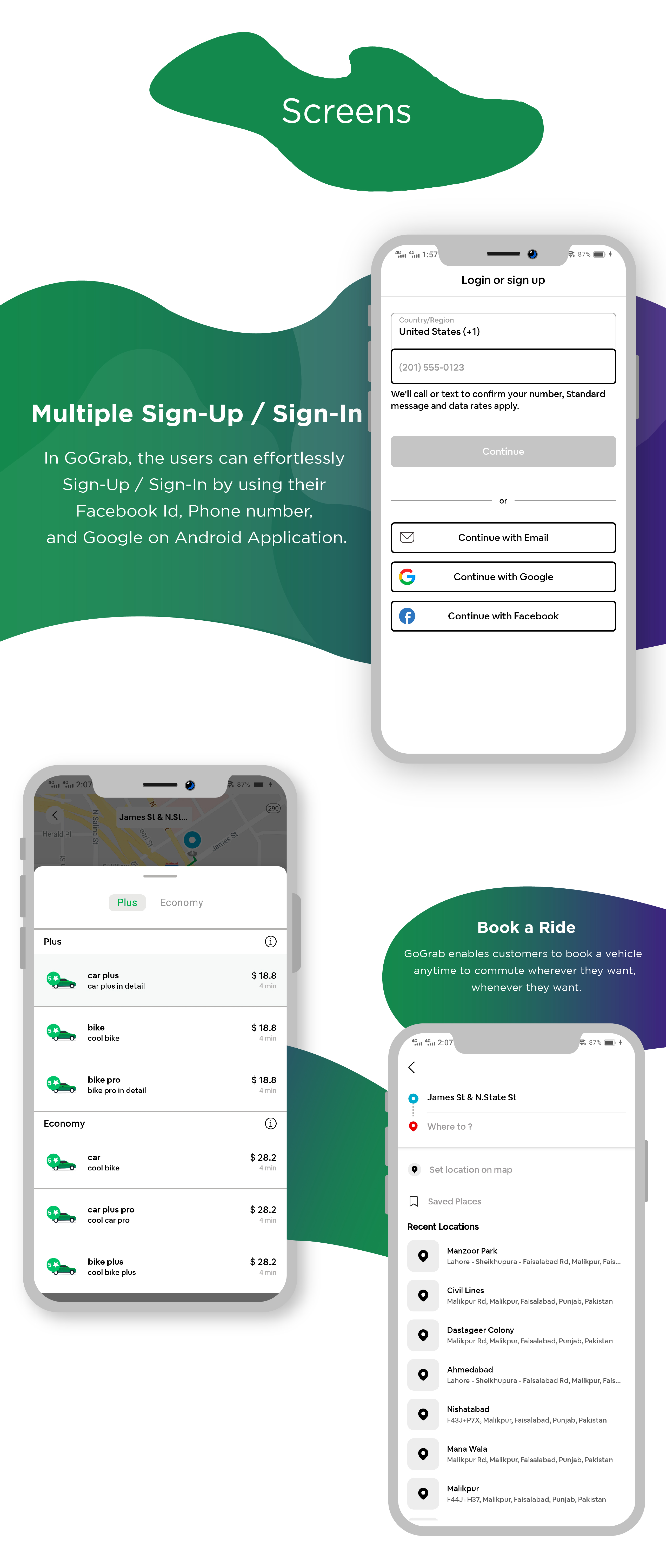 Careem Clone - All In One Multi Service APP Solution(Taxi, Food and Parcel Delivery) - 4