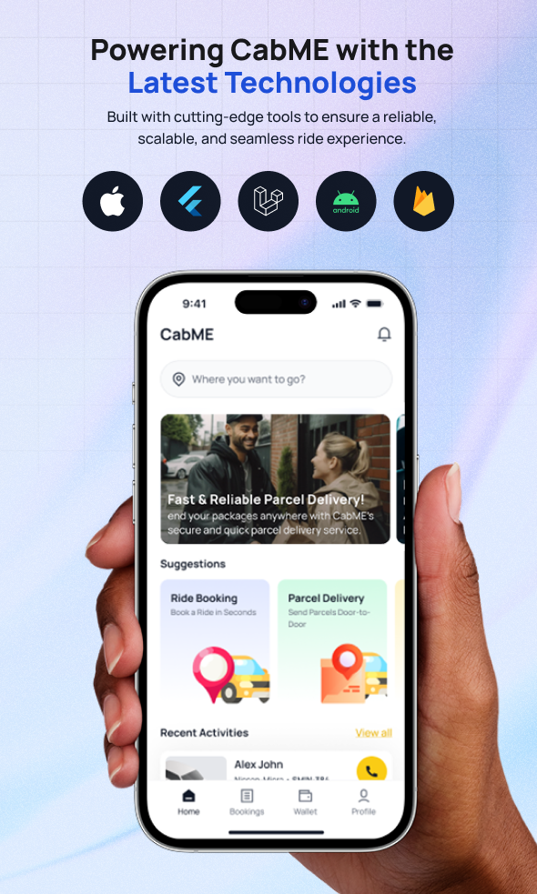 CabME - Flutter Complete Taxi app | Taxi Booking Solution - 3