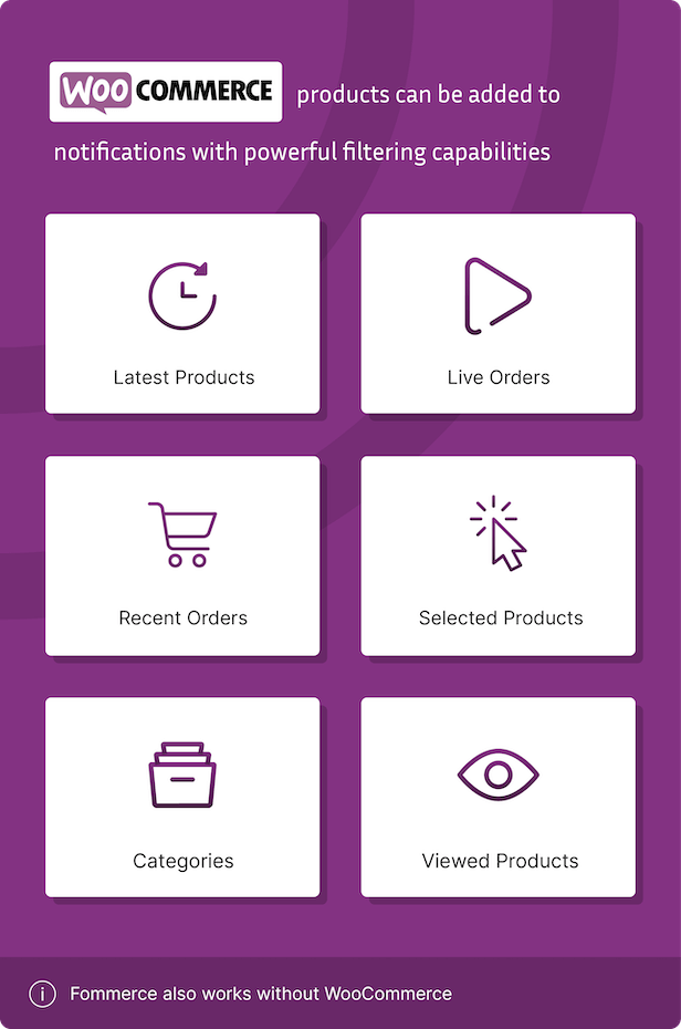 Fommerce - Notifications for WooCommerce - 8