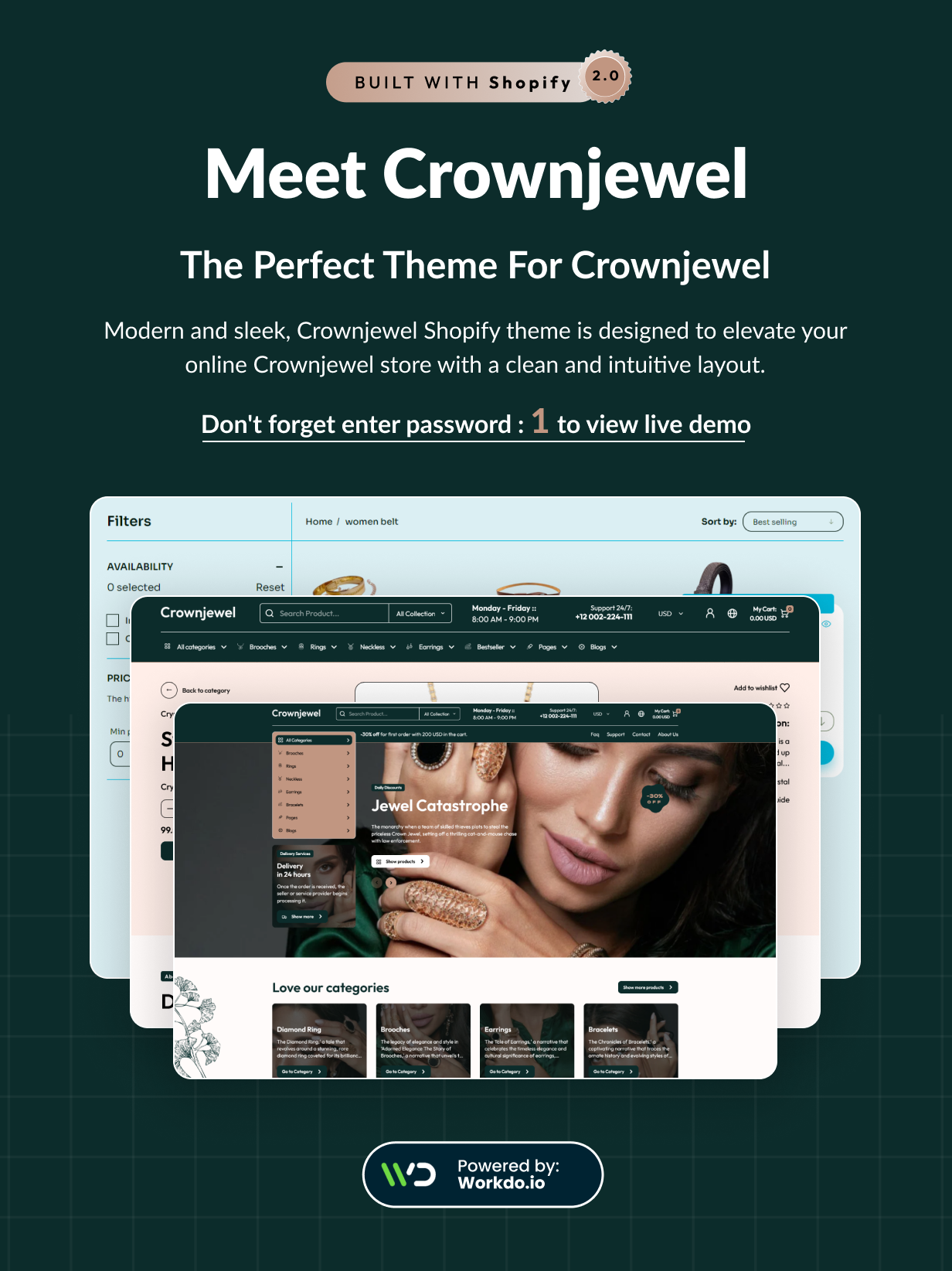 Crownjewel - Jewelry Diamond Shoify 2.0 Store - 8
