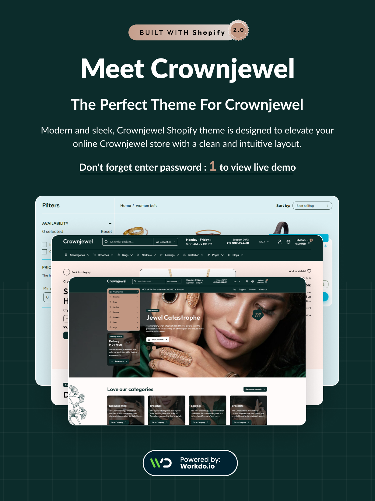 Crownjewel - Jewelry Diamond Shoify 2.0 Store - 7