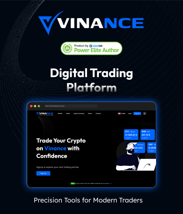 Vinance - Digital Trading Platform - 5