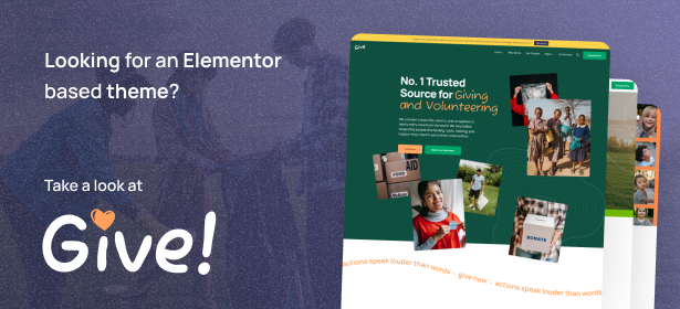 Elementor Blog Theme for WordPress