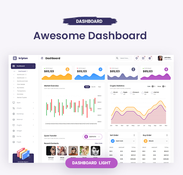 [Nulled] Kripton - Crypto Admin Angular Dashboard Template - 32159785 ...