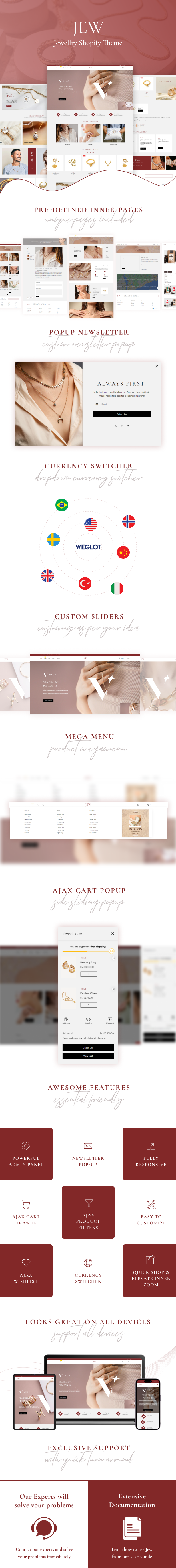 Jew - Modern Jewelry Store Shopify Theme - 1