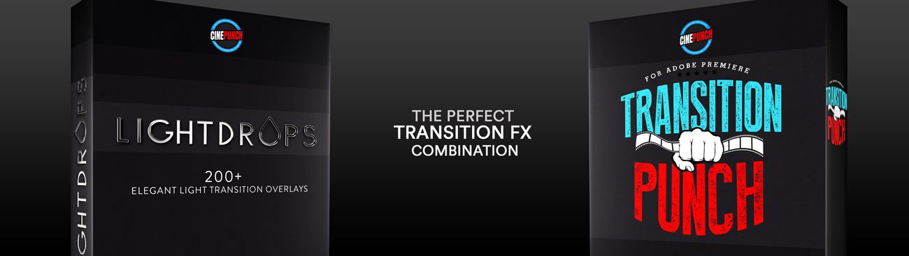 CINEPUNCH (BUNDLE) - Transitions I Color LUTs I SFX - 18 PACKS - 9999+ Assets - 127