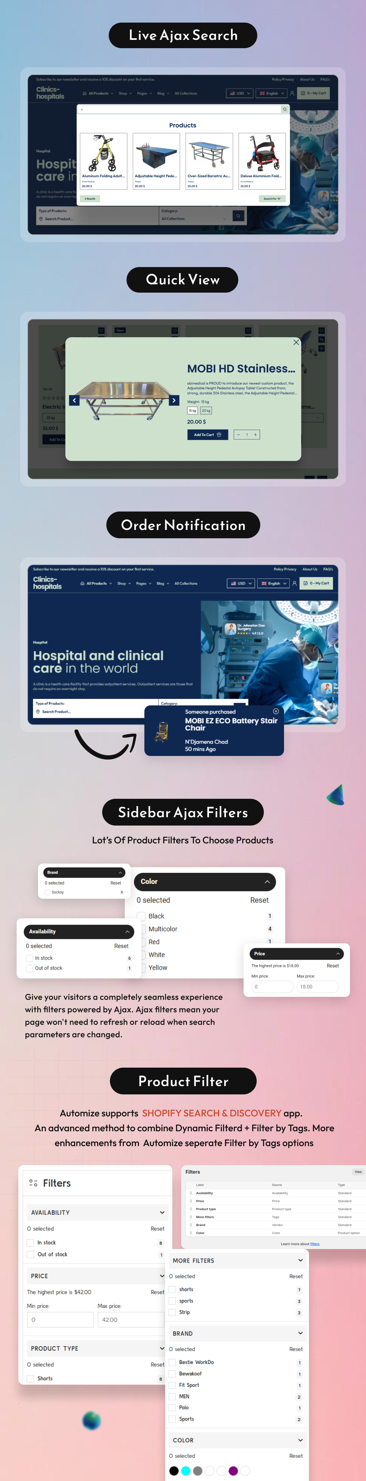 Clinics Hospitals - Doctor & Medical Shopify 2.0 Theme - 11