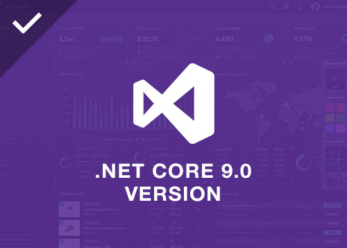 HUD - .NET Core 9.0 MVC Admin Template - 3