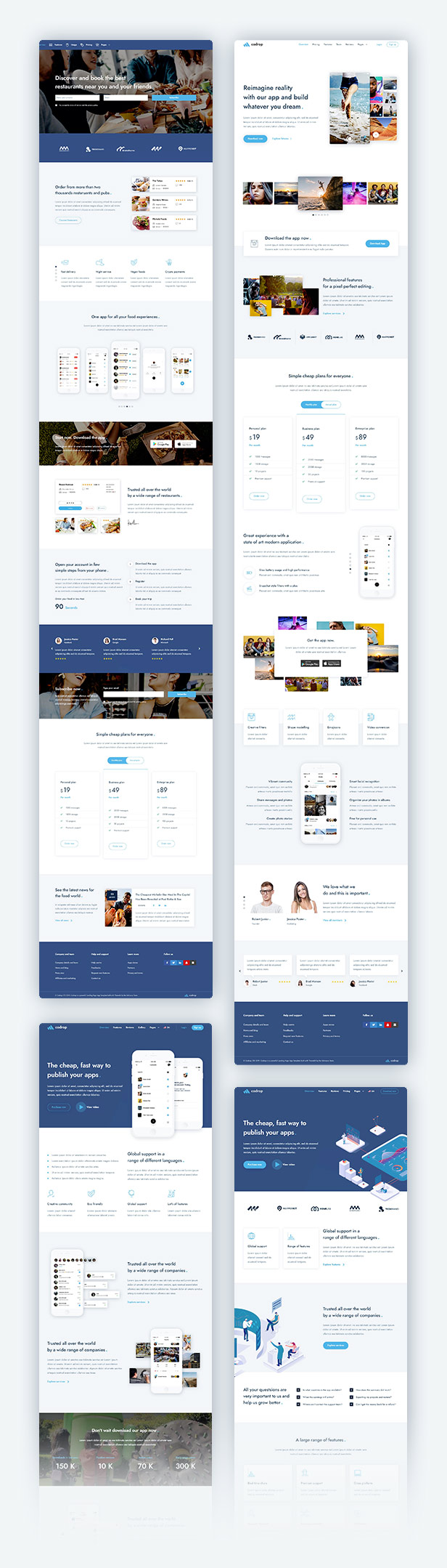 Codrop - App Landing Page And One Page Template - 1