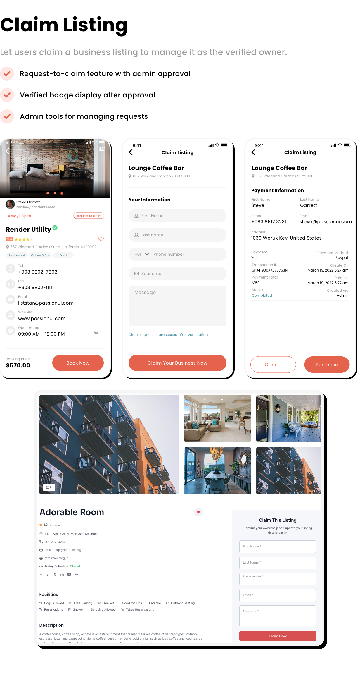 Listar FluxPro – Directory & Classified Mobile App Full Solution - 5