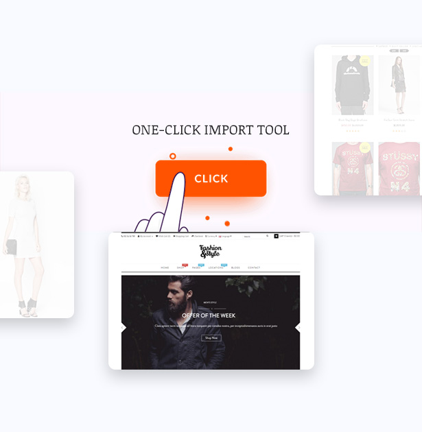 Multiple Header Fashion WooCommerce Responsive WordPress Theme